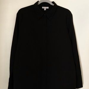 Prologue Black Button up Blouse